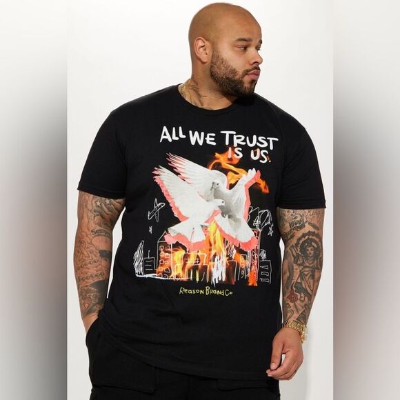 Reason All We Trust Short Sleeve Tee - Picture 1 of 5